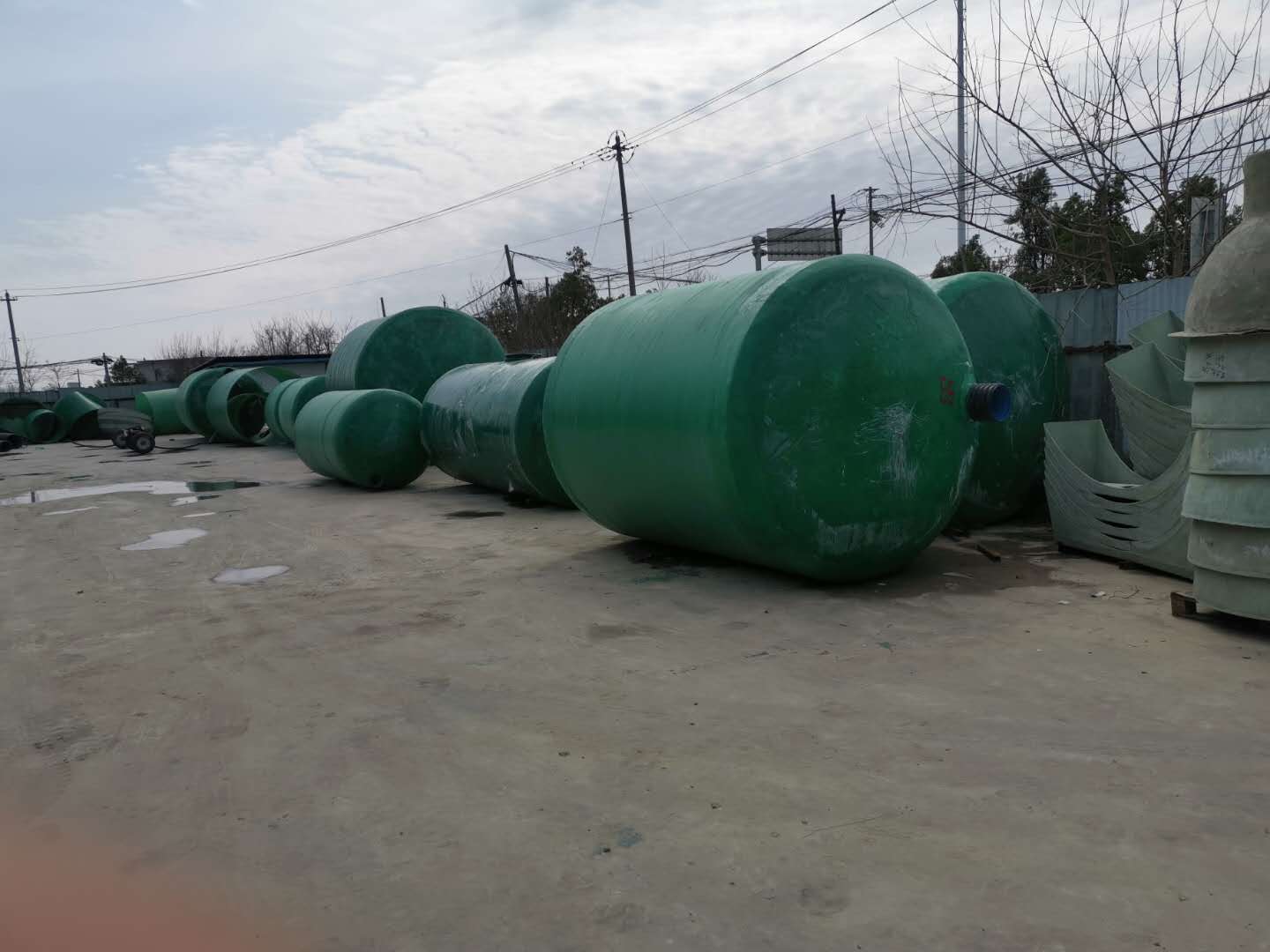 淮南加強(qiáng)型玻璃鋼化糞池